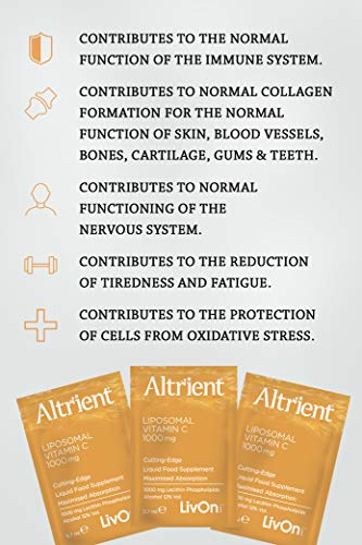 Altrient C - Liposomal Vitamina C/Lypospheric Vitamina C/Lypo-Spheric Vitamina C - Vitamina C 1000 mg