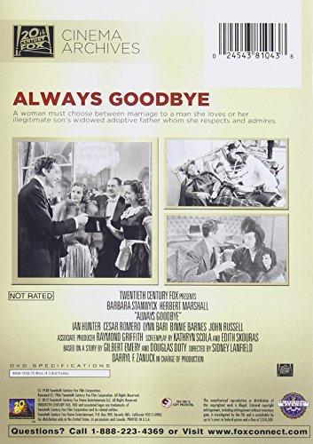 Always Goodbye [Edizione: Stati Uniti] [USA] [DVD]