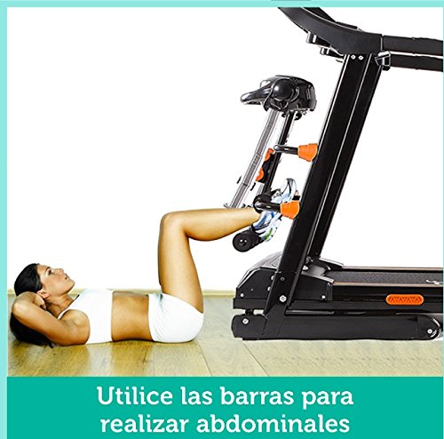 Amaco Cinta de Correr Semi Profesional 2 HP. 20 Programas con Masaje, Plegable Función Música