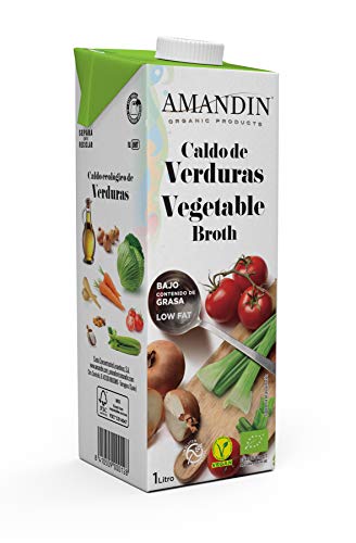 AMANDIN Caldo de Verduras - 1000 ml