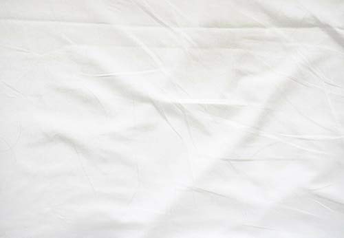 Amazinggirl Sabana encimera Blanca Algodon Poliester 160 x 250 cm - sábanas encimeras Blancas sabanas sin Goma, Telas por Metro Cama Toalla