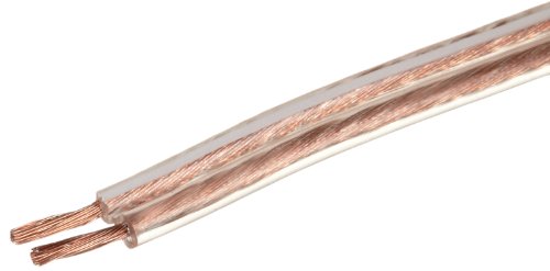 AmazonBasics - Cable para altavoces (calibre 16, 2x1,3 mm², 30,48 m)