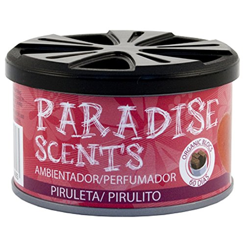 Ambientador Orgánico Lata 37 grs AROMA PIRULETA Paradise Scents coche/ hogar