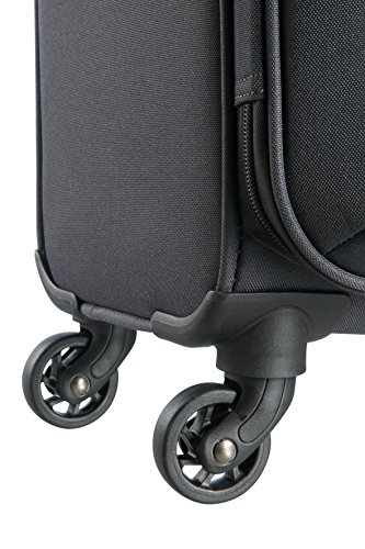 American Tourister - Funshine - Spinner Equipaje de mano 55 cm, 36 L, gris (Sparkling Graphite)