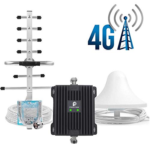 Amplificador de Señal Móvil Señal LTE 4G para Rurales, Urbanas, Casa, Oficina - Amplificador de Cobertura Móvil de 800MHz 2600MHz - Admite Todos los Teléfonos Móviles