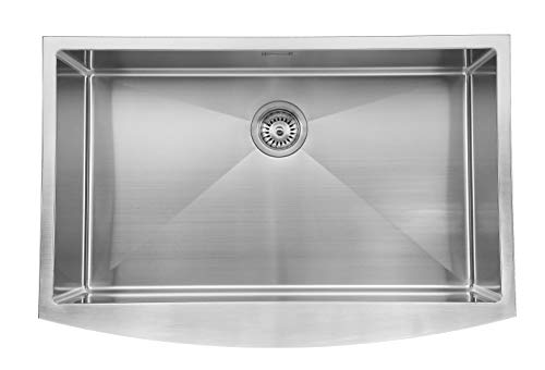 ANDEMEN 19F07SK S- Fregadero de cocina acero inoxidable 83,8x55,9 acero