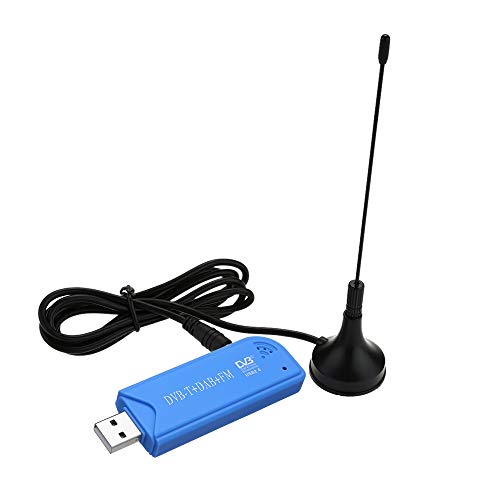 Andoer® Mini USB Digital Portátil 2.0 Stick De TV DVB-T + Dab + FM RTL2832U + FC0012 Soporte SDR del Sintonizador Receptor