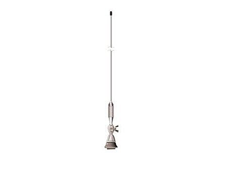 Antena de Teleco Móvil de 1/4 Onda FM INOX 115cm