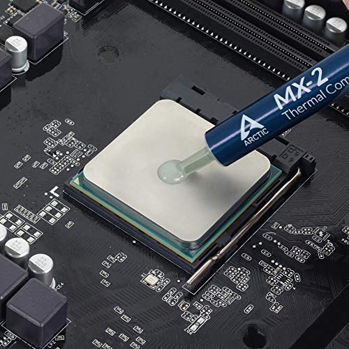 ARCTIC MX-2 (8 g) - Compuesto térmico de alto rendimiento de micropartículas de carbono, pasta térmica para cualquier ventilador de CPU