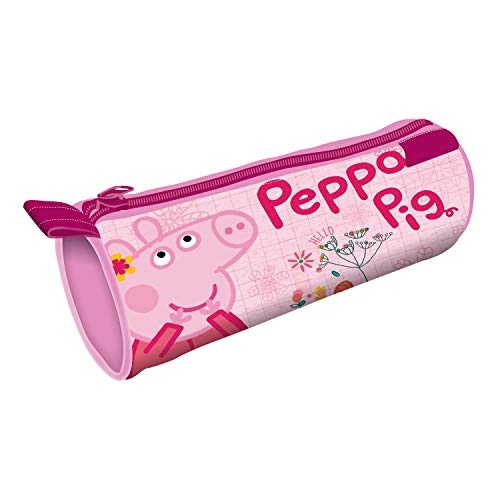 ARDITEX PP12886 Lapicero Portatodo Cilíndrico de 21.5x7.5x7.5cm de EONE-Peppa Pig