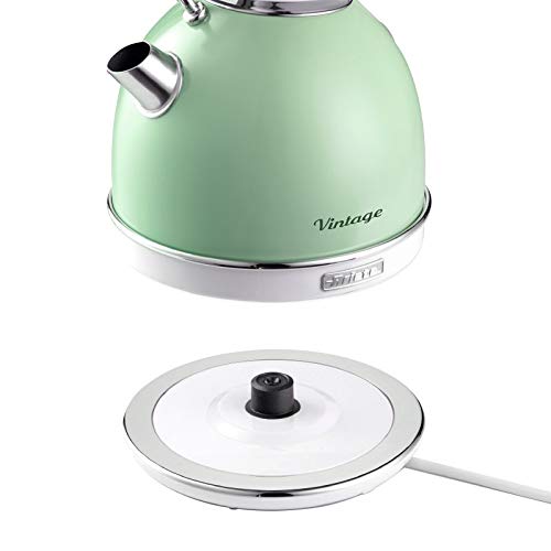 Ariete 2877, Hervidor vintage, color verde/crema