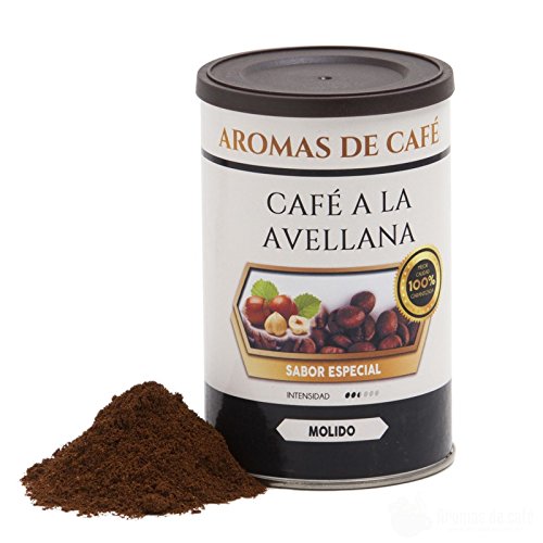 Aromas de Café - Café de Avellana 100% Arabica Compatible con Nespresso/Cápsulas Café Nespresso Sabor Avellana Intensidad Media Suave e Intenso, 10 cápsulas Nespresso