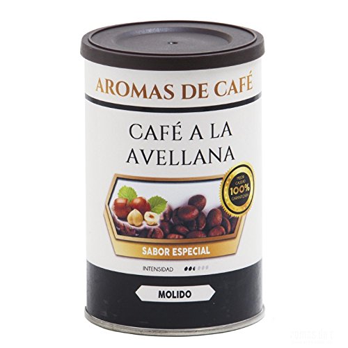 Aromas de Café - Café de Avellana 100% Arabica Compatible con Nespresso/Cápsulas Café Nespresso Sabor Avellana Intensidad Media Suave e Intenso, 10 cápsulas Nespresso