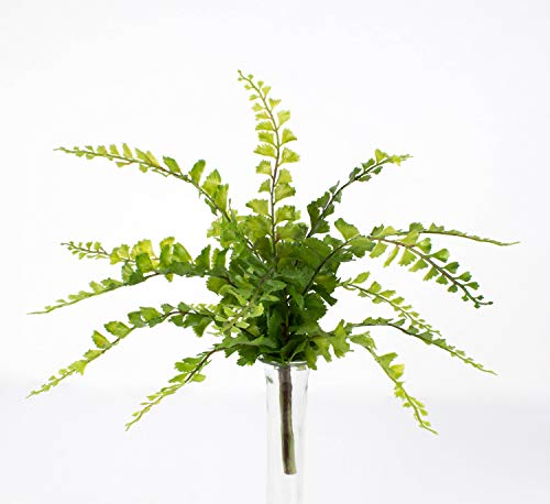 artplants.de Adiantum Artificial con 16 frondas, con Vara de Ajuste, 35cm, Ø 40cm - Culantrillo de Pozo - Flor Decorativa