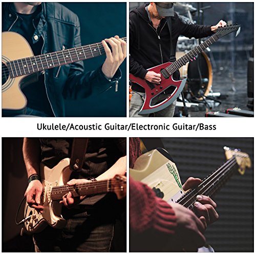 Asmuse Trigger Cejilla Guitarra Electricas Skeleton Capo para Guitarra Española Acustica Folk Ukelele Bajo instrumento Ligero Sola Mano Cambio Fácil y Rápido Aleación de Aluminion de Aluminio