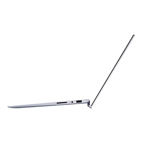 ASUS ZenBook 14 UX431FA-AM132T - Portátil de 14" FullHD (Intel Core i5-10210U, 8GB RAM, 512GB SSD, Intel UHD, Windows 10) Metal Azul Plata - Teclado QWERTY Español