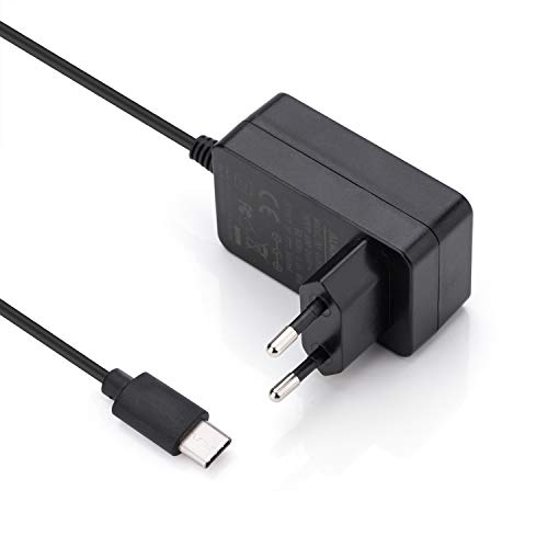 Aukru Cargador con 5V 3A Adaptador Fuente de alimentación USB Tipo C para Raspberry Pi 4