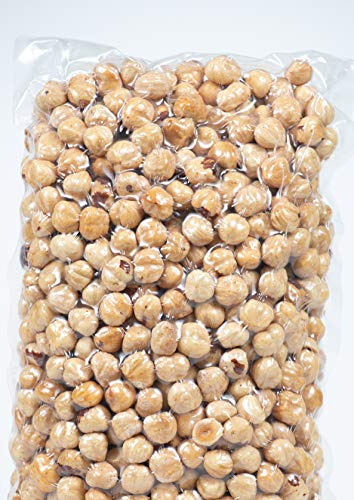 AVELLANAS TOSTADAS Y PELADAS - Variedad Tonda di Giffoni - 1 KG - HAZELNUTS ROASTED NUTS - Almendras de frutos secos, granos de avellana y trufa negra en invierno y verano