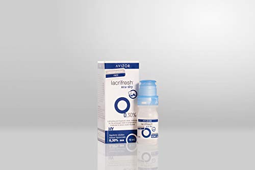 Avizor Frasco de 10ml de gotas oculares para aliviar los síntomas de la irritación ocular. (Lacrifresh Ocu-Dry 0.30%)