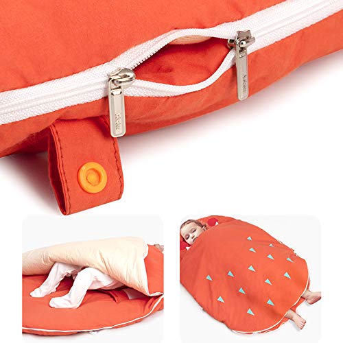 Baby sleeping bag Saco de Dormir Grueso para bebé, edredón Anti-Retroceso de Temperatura Constante de otoño, Saco de Dormir antichoque Infantil de algodón Puro