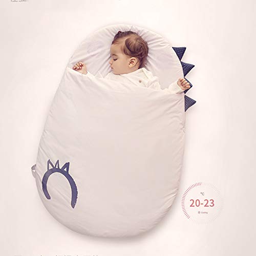 Baby sleeping bag Saco de Dormir Grueso para bebé, edredón Anti-Retroceso de Temperatura Constante de otoño, Saco de Dormir antichoque Infantil de algodón Puro