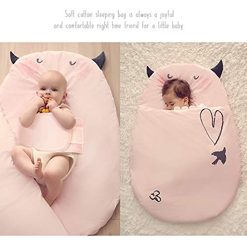 Baby sleeping bag Saco de Dormir Grueso para bebé, edredón Anti-Retroceso de Temperatura Constante de otoño, Saco de Dormir antichoque Infantil de algodón Puro