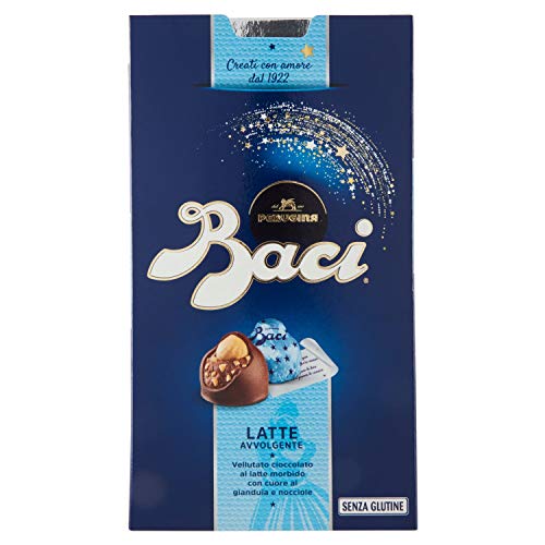 Baci Perugina Pralina di Cioccolato al Latte Ripieni, al Gianduia e Nocciola Intera - 200 gr