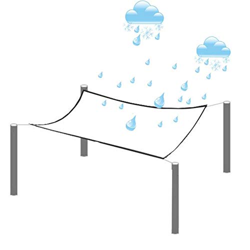 BAIYING Toldo Lona Impermeable Patio Transparente Tela Impermeable Cubierta Engrosamiento Coche Hebilla De Aluminio Polietileno 20 Tallas Personalizable (Color : Claro, Size : 2x4m)