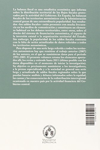 Balanzas Fiscales De Las Comunidades Autónomas Con La Administración Pública Cen