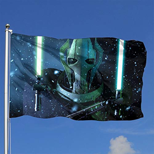 Bandera de Star Wars 4 x 6 cm decorativa duradera para jardín al aire libre, interior y decoración del hogar