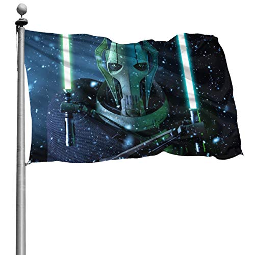 Bandera de Star Wars 4 x 6 cm decorativa duradera para jardín al aire libre, interior y decoración del hogar