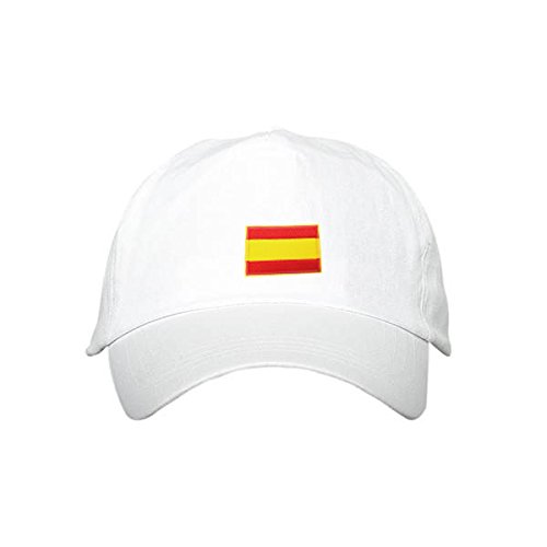 BANDERA DEL PARCHE BORDADO PARA PLANCHAR O COSER (España Sin Escudo 7.8cm)