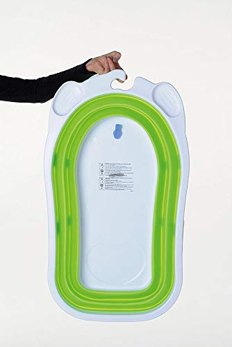 Bañera Plegable Bebe Aqua. Plegado ultra compacto.