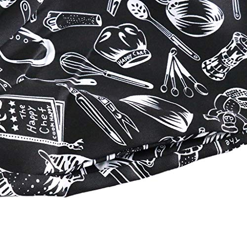 Baoblaze Pantalones de Chef Carga Uniformes Trabajo de Cocina Confortable Suave Tacto Relajante - Cuchillería, M