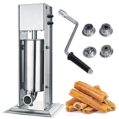 BAOSHISHAN Churros Maker Churros Máquina para Hacer Churros Comercial Profesional Churro Maker Doméstico Equipo para Hacer Churros (10L)