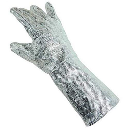 Barbacoa Guantes, Guantes Protectores, Guantes de Papel de Aluminio, Aislamiento de Alta Temperatura de horneado,500 Grados