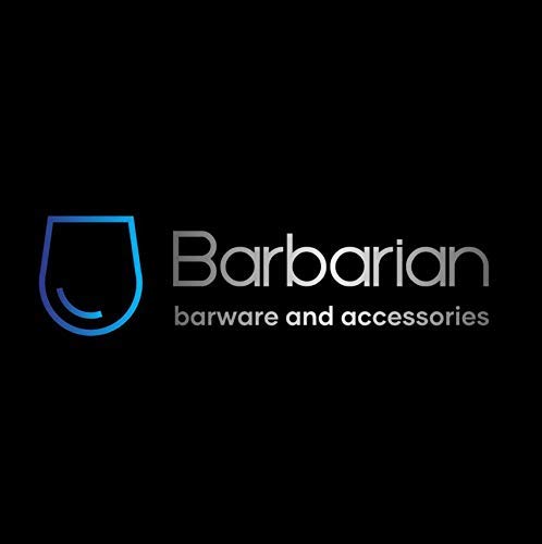 Barbarian 4 Botella Óptica para bebidas alcohólicas Bar Butler 30ml Shot Medida Soporte Alcohol Vino Dispensador al revés Home bar Garaje Cueva del Hombre