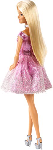 Barbie Muñeca rubia Feliz Cumpleaños con regalo (Mattel GDJ36) , color/modelo surtido