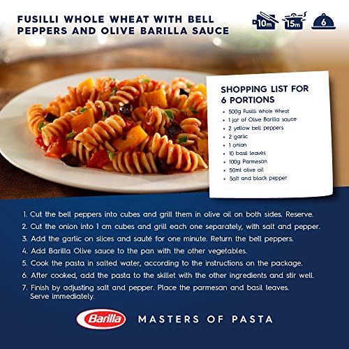 Barilla Barilla, Pasta Corta, Fusilli Integral 500Gr 500 g