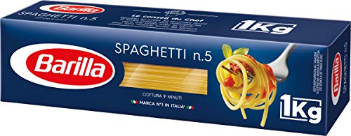 Barilla Pâtes Spaghetti N°5 1 kg