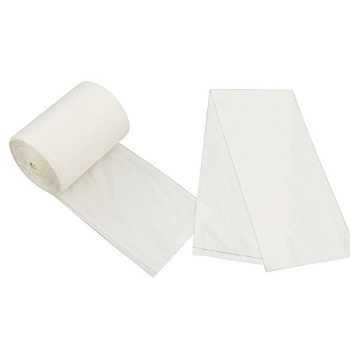 Bblie 20L 100% biodegradables bolsas de basura compostables, White, 90 bolsas