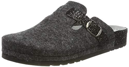 Beck Monika, Mules para Mujer, Gris (Anthrazit 36), 42 EU