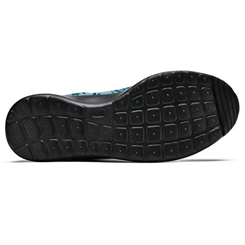 Bennigiry Patrón de bandoneones de Tango Argentino Verde Athletic Trainers Zapatillas Ligeras Calzado Deportivo para Mujer