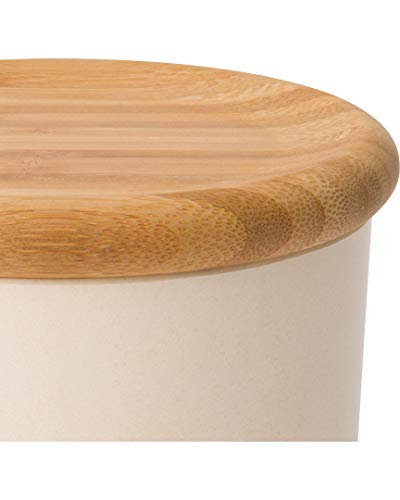 Berghoff 3950053 Bote DE Cocina con Tapa BAMBÚ 11X8,5 cm