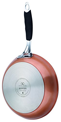 Bergner Infinity Chef Sartén de Inducción, Aluminio Forjado, Bronce, 16 cm