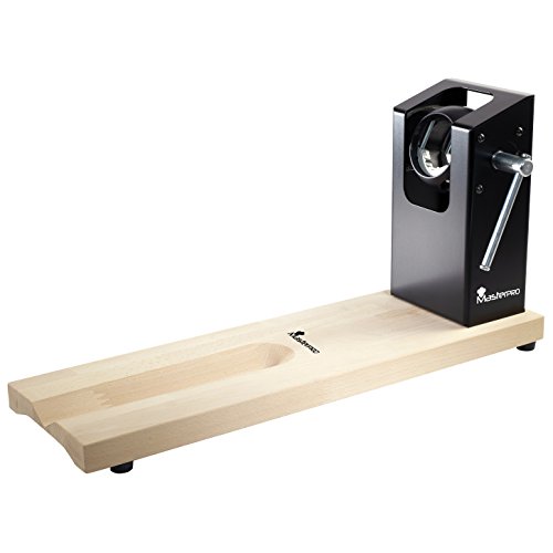 Bergner Masterpro Jamonero, Madera, Negro, 63x20x5 cm