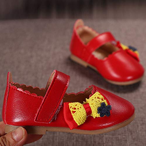 Berimaterry Elegantes Suela Blanda Zapatos de Princesa 2019 Verano Zapatos de bebé niño Anti-Slip Suave Suela de Encaje Zapatos 0-18 Meses Zapatos del Antideslizante para Recién Nacido Niña Niño