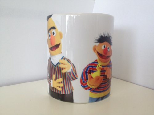 Bert y Ernie TV the filmcell factory taza de Barrio Sésamo