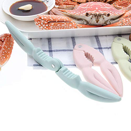 BESTonZON Utensilios de Cocina Herramientas de peladura de Langosta Clips de Nuez Accesorios de Fiesta casera de Navidad de Galletas de nueces (Rosa)