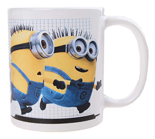 BETA SERVICE Minions Chaos [330 ml] Taza de café, carbón, 15 x 25 x 12 cm